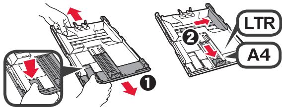 CANON TS 6050 - Carga de papel y alineación del cuestion de impresión - 4