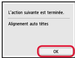 CANON TS 6050 - Chargement du papier / Alignment de la tête d'impression - 12