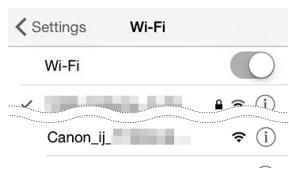 CANON TS 6050 - iOS - 3