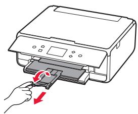 CANON TS 6050 - llægning af papir/justering af printhoved - 5