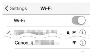 CANON TS 6050 - iOS - 3