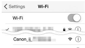 CANON TS 6050 - iOS - 3