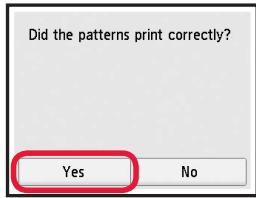 CANON TS 6050 - Fylla på papper/justera skrivhuvudet - 8