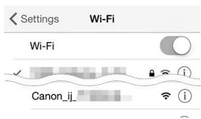 CANON TS 6050 - iOS - 3