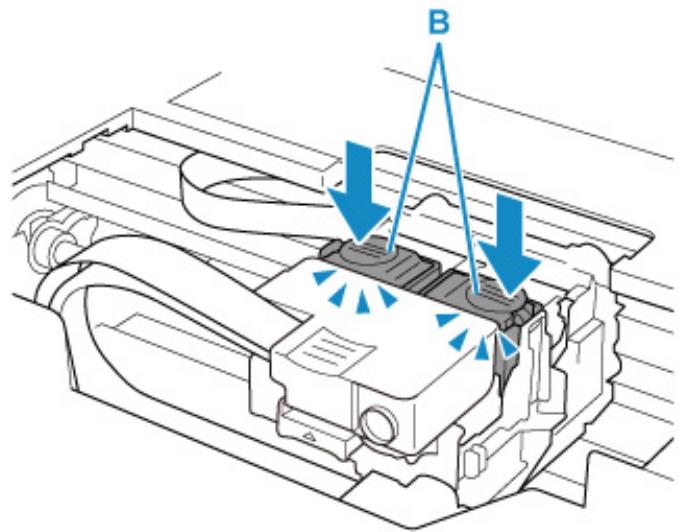CANON PIXMA G2560 - Contrôle 1 Assurez-vous que le bouton mixte n'est pas levé. - 2
