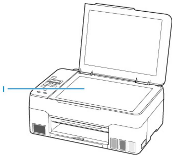 CANON PIXMA G2560 - H: Extension du bac de sortie papier - 1