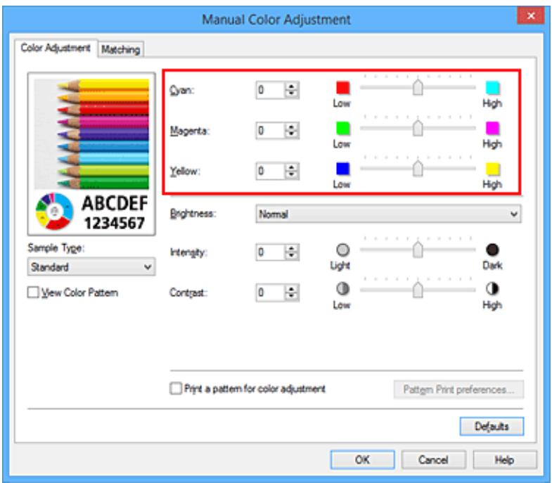 CANON G1501 - Équilibre des couleurs modifié - 1