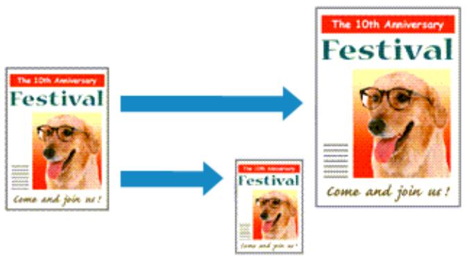 CANON G1501 - Impression à l'échelle du papier - 1