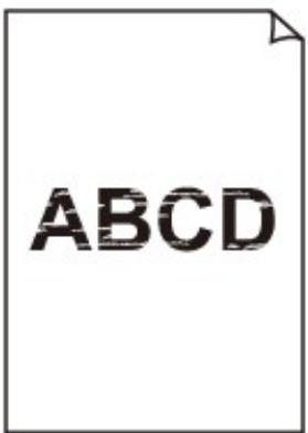 CANON G1501 - Le papier est vierge/L'impression est floue/Les couleurs ne sont pas fidèles/Des traces blanches apparaisent - 1