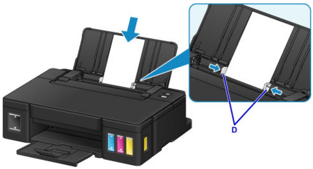 CANON G1501 - Ouvrez le support papier (A). - 2
