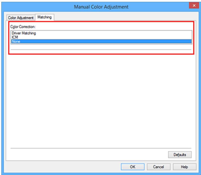 CANON G1501 - Définition d'un profil ICC à partir d'une application et impression des données - 1