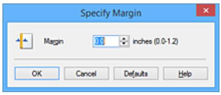 CANON G1501 - Définition de la marge d'agrafage - 3