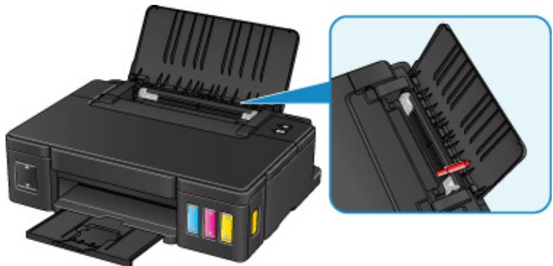 CANON G1501 - Contrôle 6 Vérifiez qu'aucun objet ne se trouve dans le réceptacle arrêté. - 1