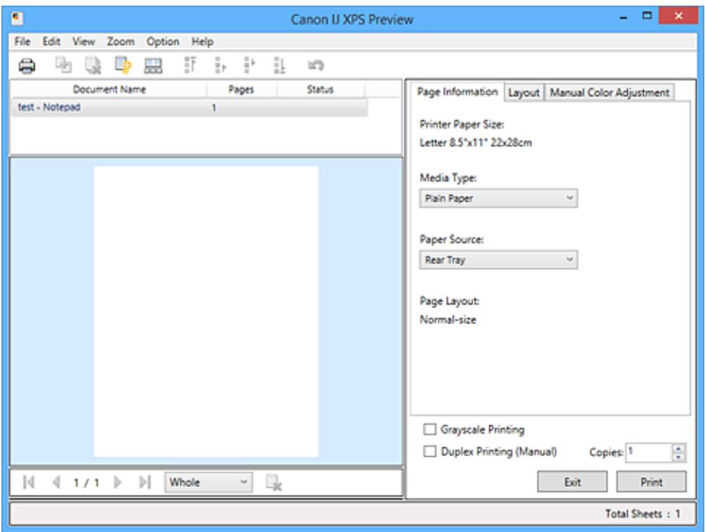 CANON G1501 - Modification du document à imprimer ou réimpression à partir de l'historique des impressions - 1