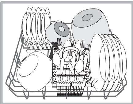 INDESIT DIF 14B1  -  DIF 14B1 EU - Panier inférieur - 1