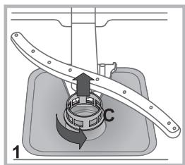 INDESIT DIF 14B1  -  DIF 14B1 EU - Czyszczenie filtrów - 1
