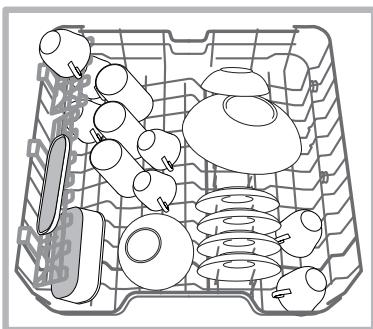 INDESIT DIF 14B1  -  DIF 14B1 EU - Panier supérieur - 1