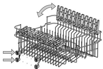 CURTISS MLV1249DP2 - Comment utiliser le panier supérieur - 2