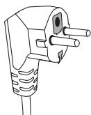 CORBERO CMIC 20MG W - Two-round-pin plug - 1