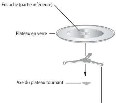 ECG MTD 205 GSS - INSTALLATION DU PLATEAU TOURNANT - 1