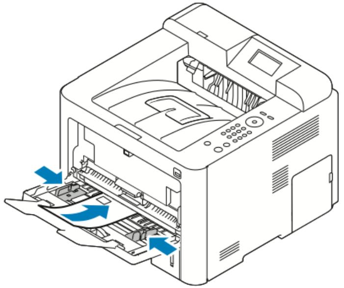 XEROX 3330V - Chargement d'enveloppés dans le départ manuel - 3