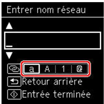 CANON TS6351HE - Changement de mode de saisie - 1