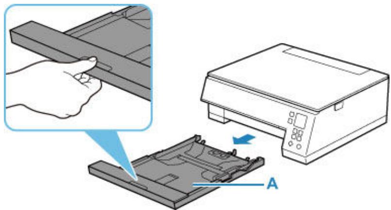 CANON TS6351HE - Retirez la cassette (A) de l'imprimante. - 1