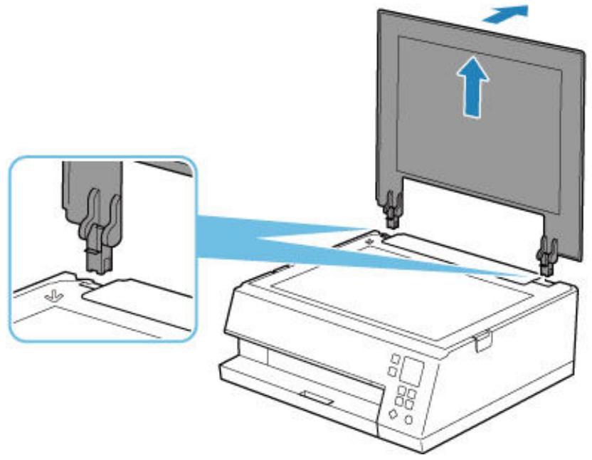 CANON TS6351HE - Retrait du capot du scanner : - 1