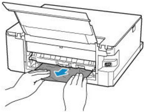 CANON TS6351HE - Retirez doucement le papier. - 1