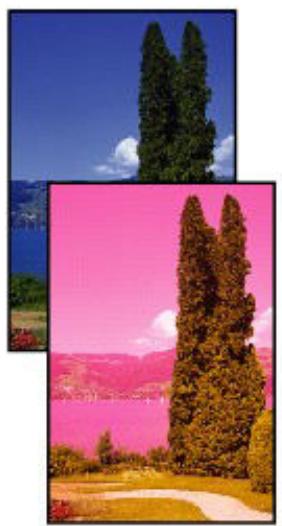 CANON TS6351HE - Les impressions sont vierges/floues ou troubles/couleurs inexactes ou bavures/traces ou lignes - 4