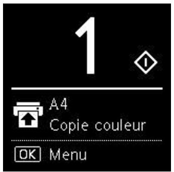 CANON TS6351HE - Sélection d'un menu ou d'une option - 1