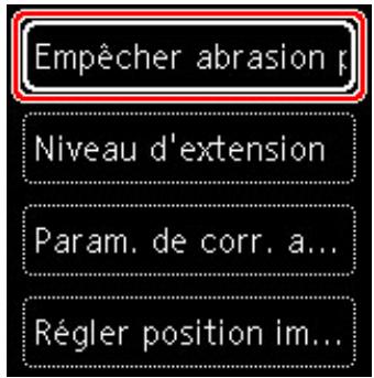 CANON TS6351HE - Sélection d'un menu ou d'une option - 4