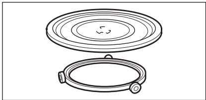 ELECTROLUX EMS28201OS - Kit piatto girevole - 2