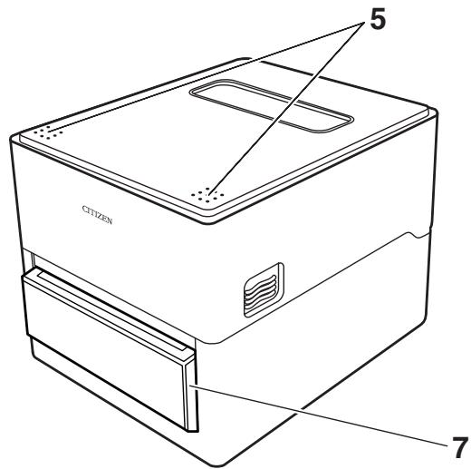 CITIZEN CL-E303 - Front of Printer - 4