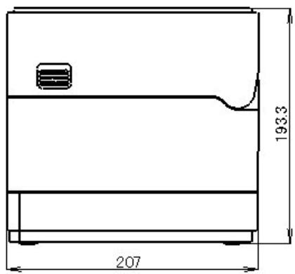 CITIZEN CL-E303 - External Dimensions*6 - 6