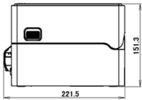 CITIZEN CL-E303 - External Dimensions*6 - 13