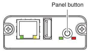 CITIZEN CL-E303 - Panel button operation - 2