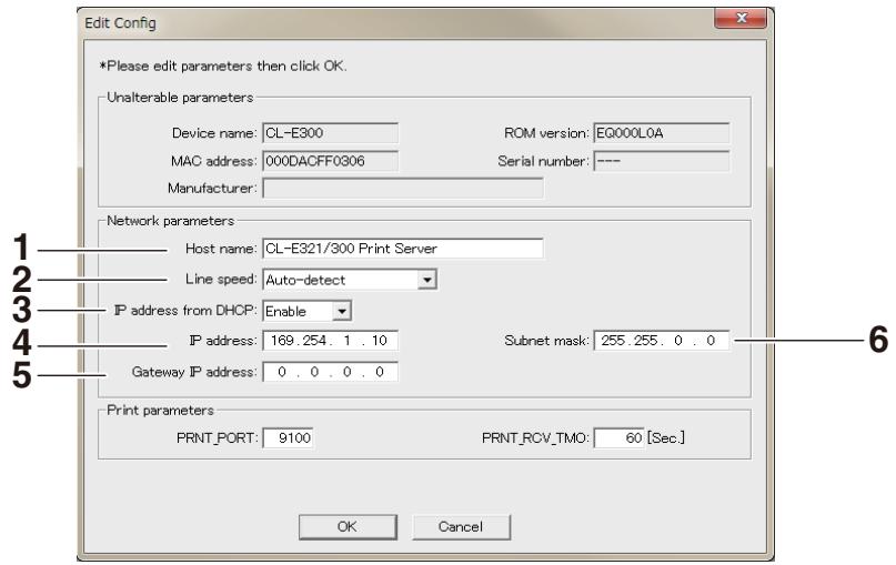 CITIZEN CL-E303 - Board information list - 2