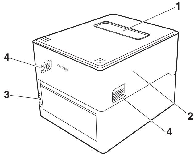 CITIZEN CL-E303 - Front of Printer - 1