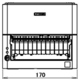 CITIZEN CL-E303 - External Dimensions*6 - 12