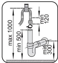 ESSENTIELB ELVI-444F - Raccordement du conduit d'évacuation - 4