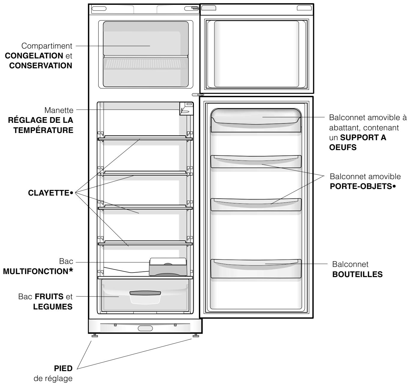 INDESIT DOFC2B+16S  -  DOFC 2B+16 - Vue d'ensemble - 1