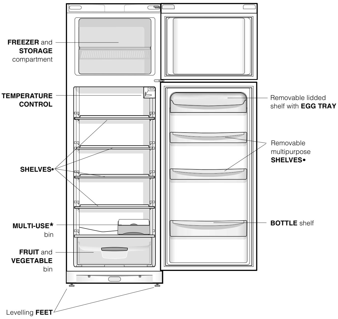 INDESIT DOFC2B+16S  -  DOFC 2B+16 - Overall view - 1
