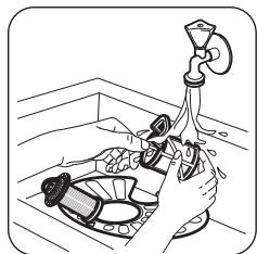ZANUSSI ZDF26004WA - CLEANING THE FILTERS - 6