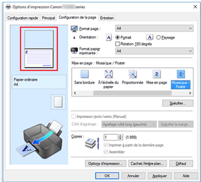 CANON PIXMA TS5051 - Imprimer certains pages seulement - 1