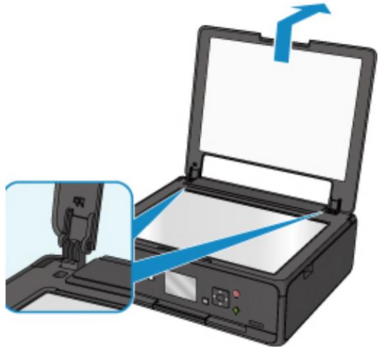 CANON PIXMA TS5051 - Retrait du capot du scanner : - 1