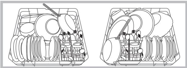 INDESIT D 36A - Regule a altura do cesto superior. - 4