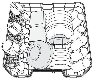 INDESIT DFE1B19X  -  DFE 1B19 14 - PANIER supérieur - 1