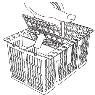 INDESIT DFE1B19X  -  DFE 1B19 14 - PANIER à couvert - 1