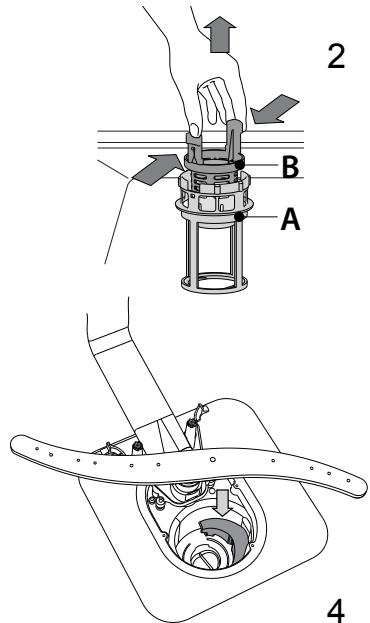 INDESIT DFE1B19X  -  DFE 1B19 14 - N'utilise pas le lave-vaisselle sans les filtres ou si un filtre est mal ajusté. - 2